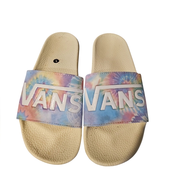 Vans Tie-Dye Slide Sandals Womans 7 - Picture 2 of 2